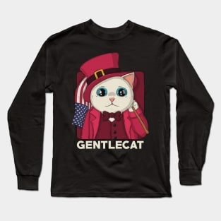 The American Gentlecat Long Sleeve T-Shirt